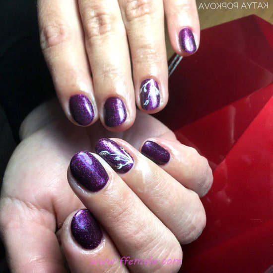 Glamour And Classic American Gel Nail Design Ideas - nailideas, nail, ravishing, ideas