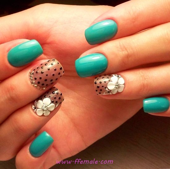 Glamour And Cool Acrylic Nails Art Ideas - gorgeous, nailartideas, nail, smart