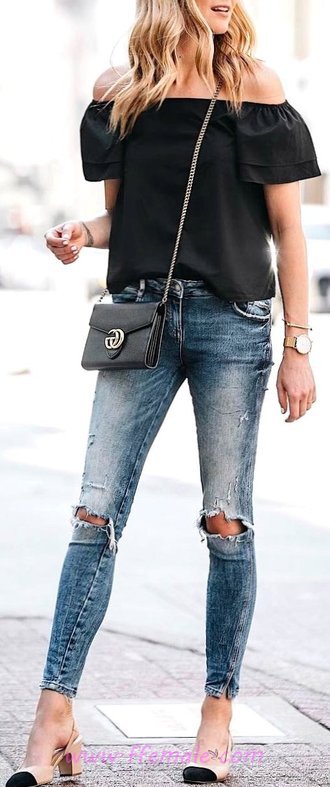 Glamour And Relaxed Summer Design And Style - attractive, dressy, clothes, posing