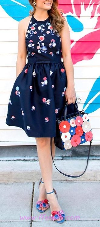 Glamour And So Cute Summer Month Dress - ideas, female, posing, graceful
