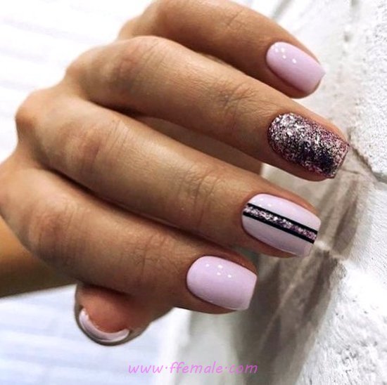 Glamour Birthday Gel Manicure Design Glamour & Birthday Gel Manicure Design - nailart, handsome, attractive