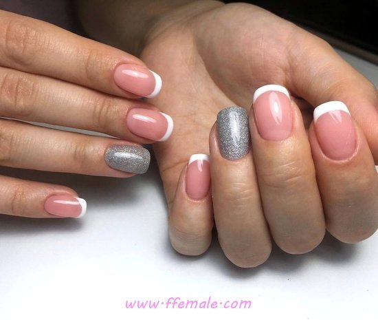 Glamour & Chic Acrylic Manicure Design - nails, nailartideas, classic