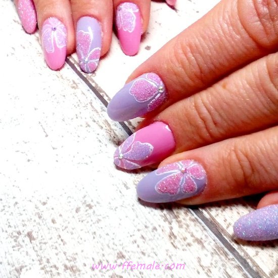 Gorgeous And Balanced Nail Art Ideas - charming, fashion, nailart, lovely