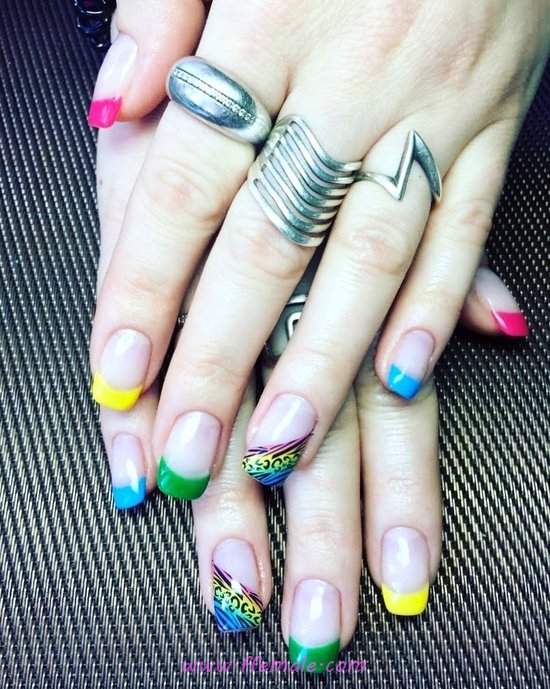 Handy & Adorable Acrylic Nail Trend - nice, style, nail, naildesigns