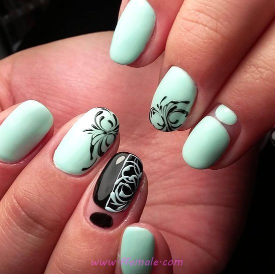 Handy Girly Nails Art Ideas - gel, best, selection, nail, nailidea