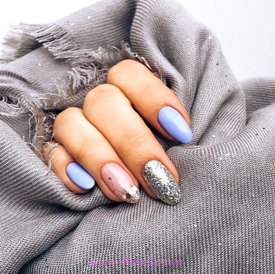 Hot And Beautiful French Acrylic Nails Art - nailidea, nail, trendy, best