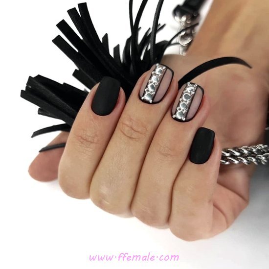 Hot & Cool Gel Manicure Trend - fashion, gel, nail, neat