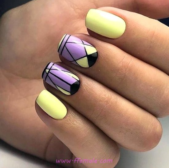 Iconic And Classy Gel Nails Art Ideas - nails, nailideas, lovable