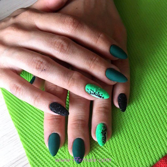 Incredibly Classic Acrylic Manicure Art Design - naildesigns, nails, naildiy, best
