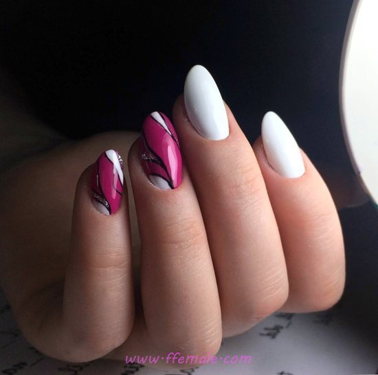Lovable And Cool American Gel Nail Design - nailidea, nails, royal, smart