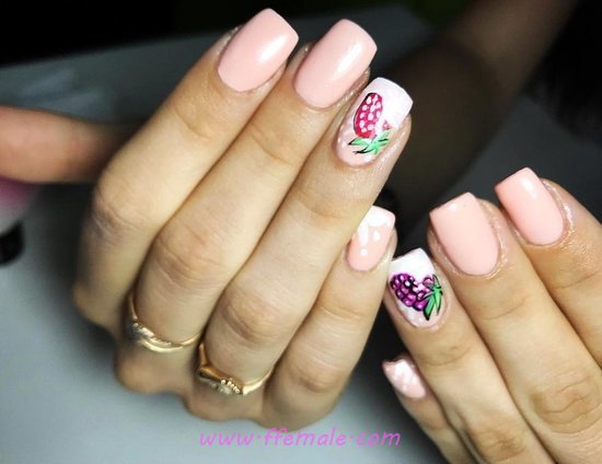 Lovable Dreamy American Gel Manicure Lovable & Dreamy American Gel Manicure - simple, graceful, nails, acrylic