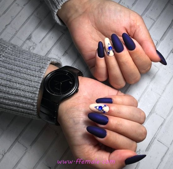 Loveable And Creative Gel Manicure Art Design - glamour, nails, nailideas, idea, sexy