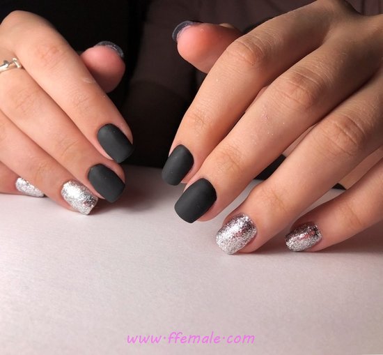 Loveable And Enchanting Gel Manicure Art Ideas - art, diynailart, nails, glamour