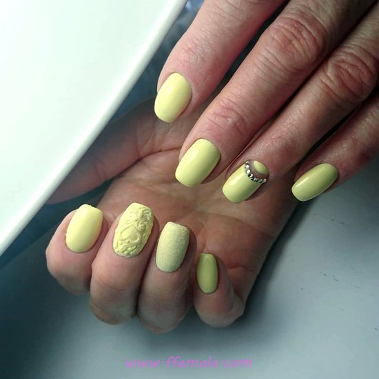 My Adorable And Super Gel Nails Idea - nails, delightful, style, precious