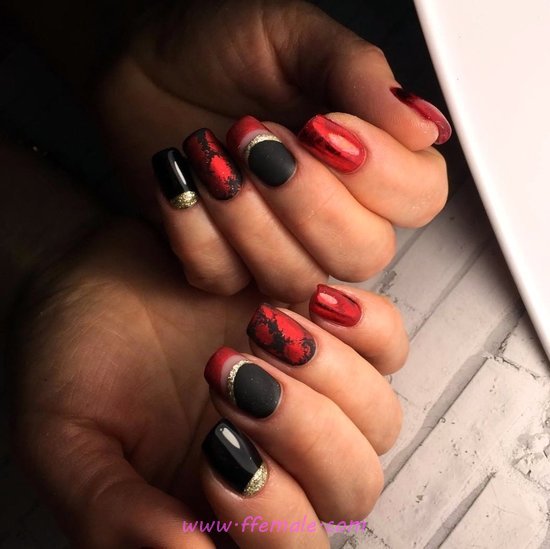 My Adorable Loveable American Gel Nails Design Ideas - nailartdesign, nail, design, love