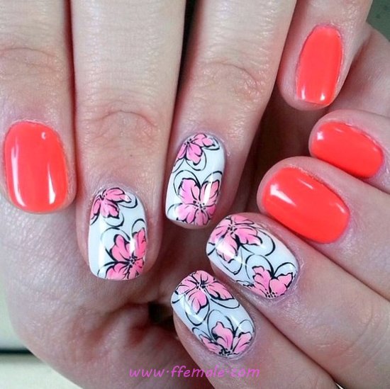 My Beautiful And Graceful Gel Nail Design - nail, amusing, lovable, cunning