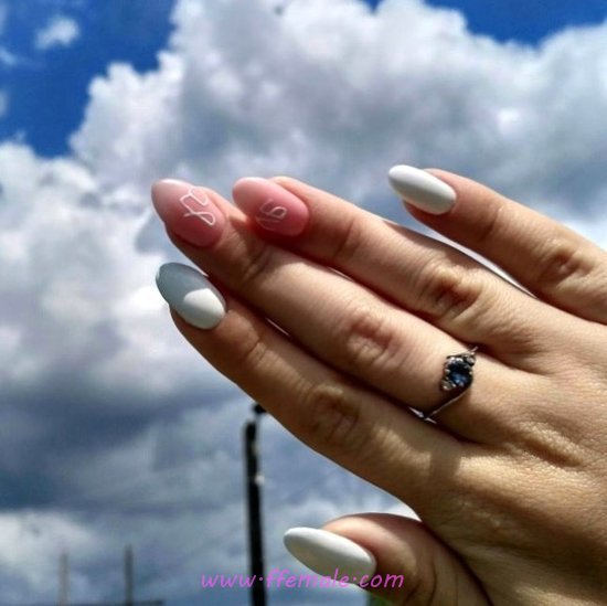 My Beautiful Glamour French Acrylic Nail Style - nail, nailartdesigns, gettingnails