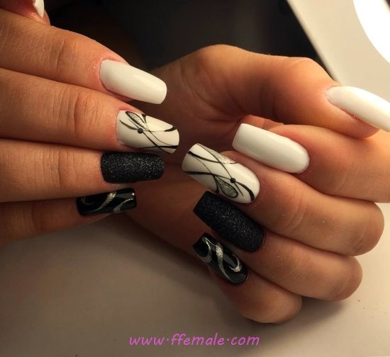 My Creative And Graceful Nail Art Ideas - trendy, nails, nailstyle, star, cool