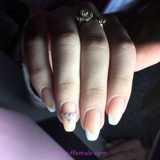 My Cute Easy Gel Nail Design - lovely, dreamy, nails
