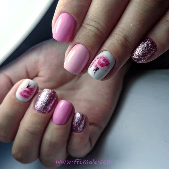 My Delightful & Top American Gel Manicure Style - nails, diynailart, dreamy, art