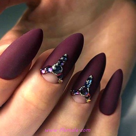 My Dream & Trendy American Gel Nails Design Ideas - nails, plush, party, glamour, elegant