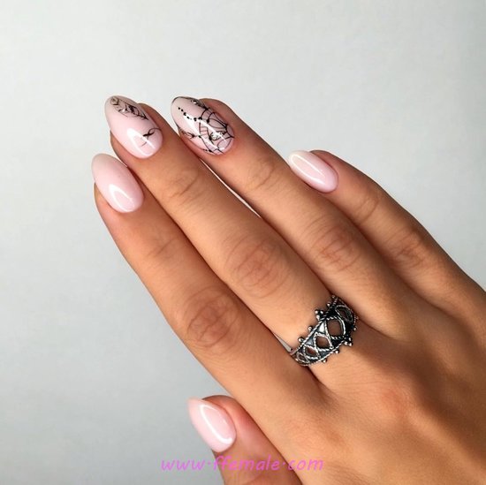 My Easy & Best French Gel Manicure Design - amusing, smart, diynailart, nailart