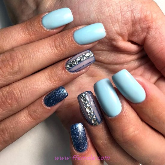My Enchanting & Wonderful Gel Manicure Art Ideas - nailtech, nailart, artful, glamour
