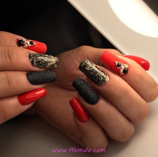 My Fantastic And Hot Nails Ideas - nails, naildesign, graceful, pretty