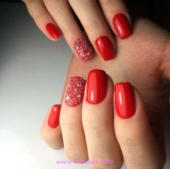 My Girly & Glamour Gel Nail Trend - beauty, nailart, naildesign, cunning