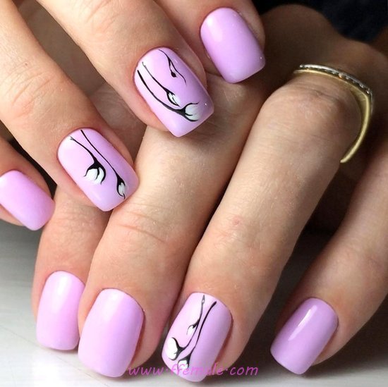 My Iconic And Cool Manicure Art Design - dainty, nailartideas, nail, lovable