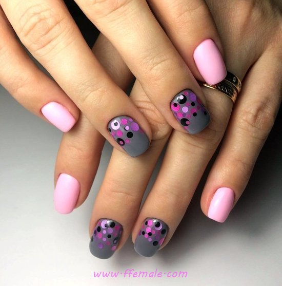 My Nice Cute Nails Art Ideas - fashionable, nails, plush, clever