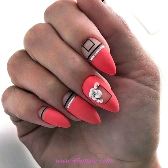 My Pretty Enchanting American Gel Manicure - art, cute, trendy, nail, gettingnails