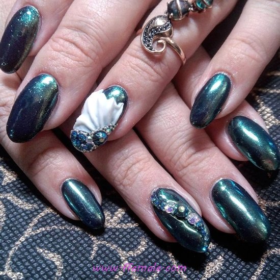 My Sexy & Dream Gel Nail Art Design - graceful, nailart, star, cunning