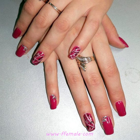 Neat Adorable Manicure Idea - plush, diynailart, nail, hollywood