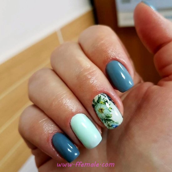 Neat Nail Art Design - nail, fashion, creative, pretty, idea