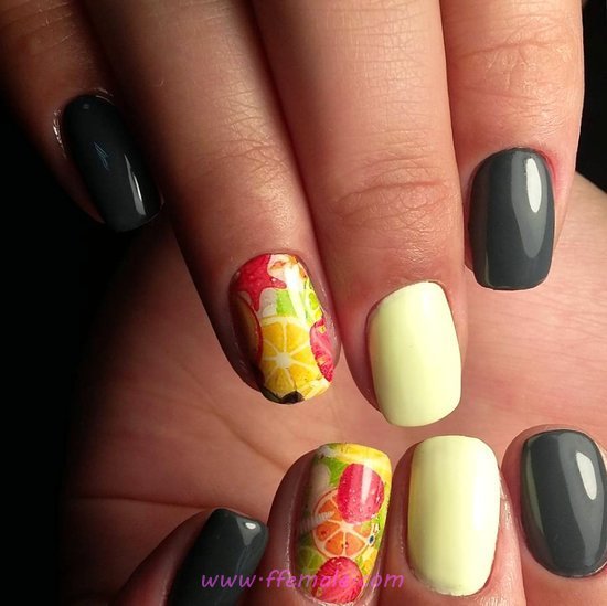 Nice & Awesome Gel Manicure Art Design - nailart, furnished, gel, simple