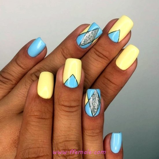 Nice Dream American Gel Manicure Ideas - dreamy, naildesign, nailart, lovely