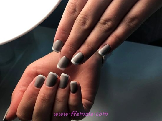 Orderly And Cute French Gel Manicure Design Ideas - nailart, style, graceful