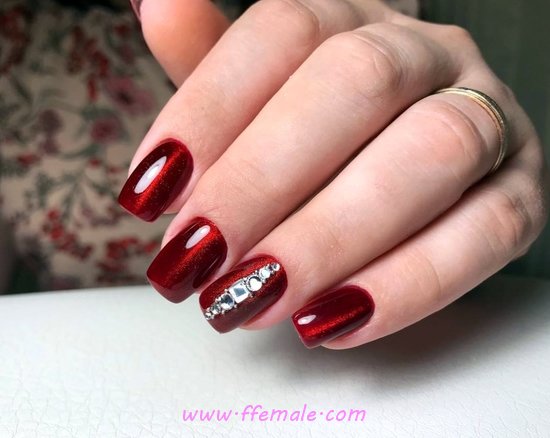 Perfect & Girly Acrylic Manicure Design Ideas - manicure, diynailart, nails, lovely