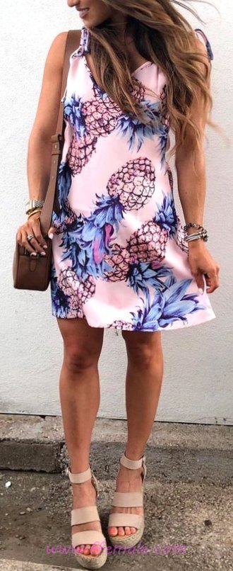 Pretty Classic Summer Season Clothing - graceful, trendy, lifestyle, posing