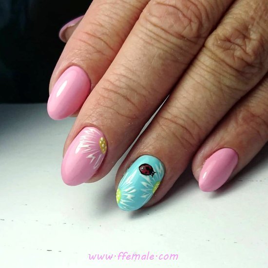 Pretty Girly Nail Art Design Pretty & Girly Nail Art Design - nailswag, naildesign, nail, graceful