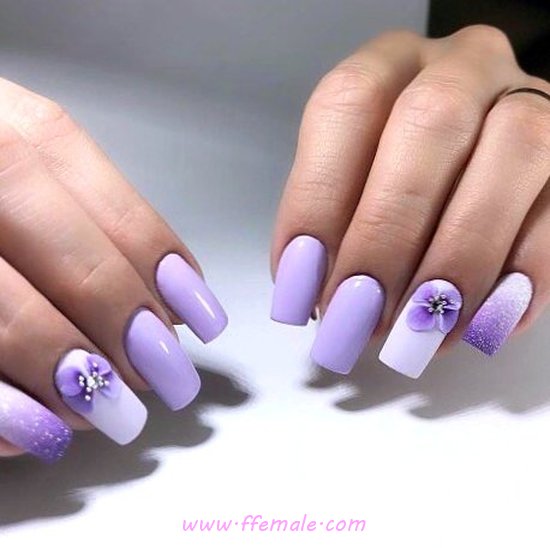 Professionail And Awesome Gel Manicure Art Ideas - selection, ideas, nails, diynailart
