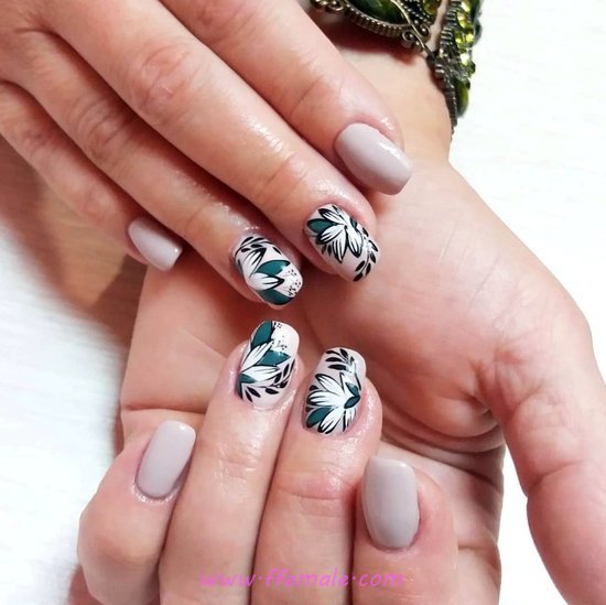 Professionail Feminine Manicure Art Ideas - nail, nailartideas, acrylicnails