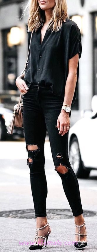 Relaxed And So Elegant Warm Day Outfits - cute, street, clothing, adorable