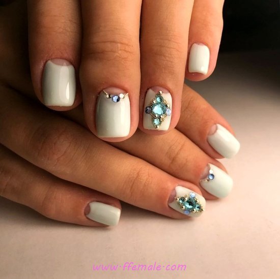 Sexy & Attractive Manicure Design - idea, nails, nailideas, sweet, dainty