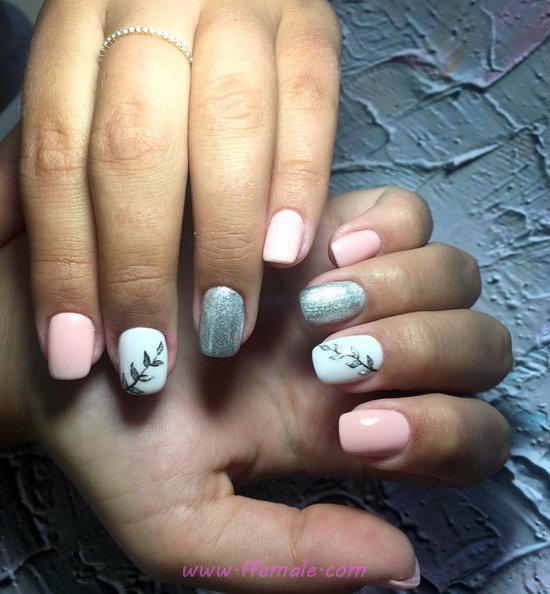 Simple And Dream Gel Manicure Design Ideas - naildesign, nail, sweet, acrylic