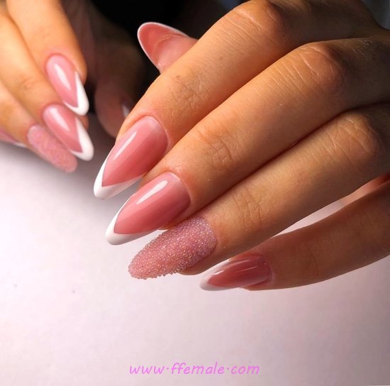 Simple & Balanced French Acrylic Manicure Style - best, naildesigns, nails, beauty