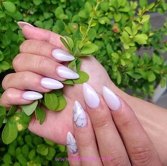 Simple & Ceremonial Acrylic Nails - nice, glamour, nailart, gel