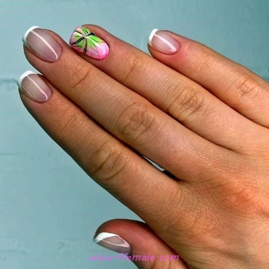 Simple Chic Acrylic Manicure Ideas - nails, best, extremelycute
