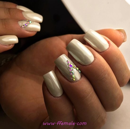 Stately And Attractive - nailstyle, nail, nailpolish, design